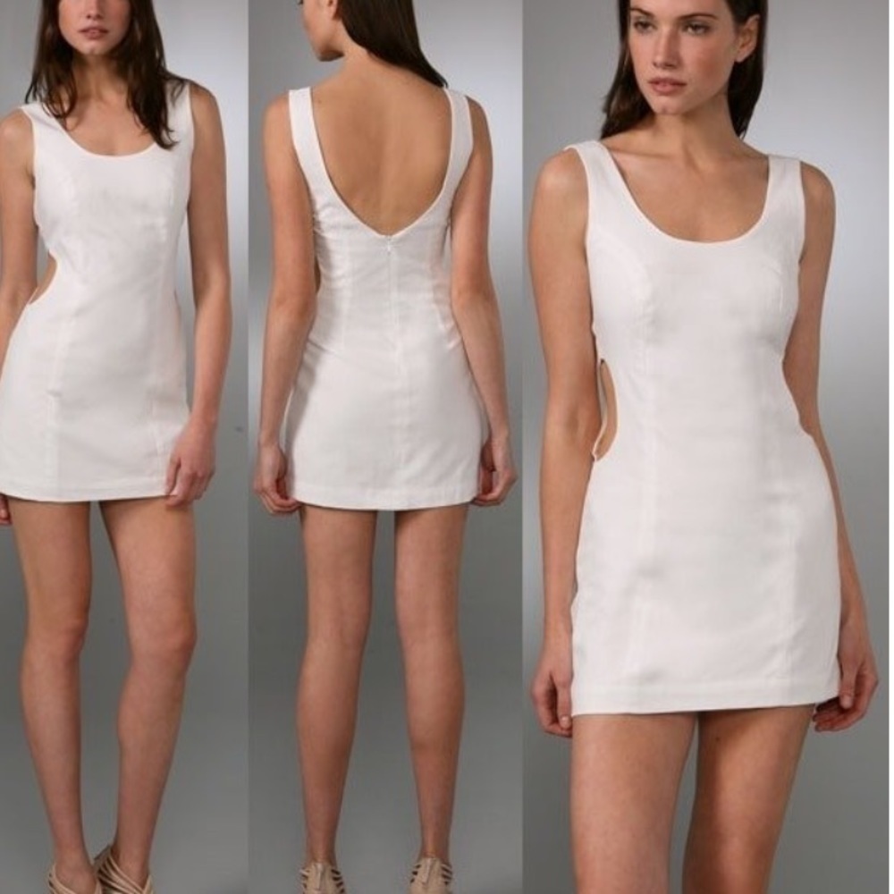 Bridal Party Dress | Linen Cutout - Picture 1 of 13
